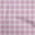 thumbnail image 1 of oneOone Cotton Cambric Lavender Fabric Check Fabric For Sewing Printed Craft Fabric By The Yard 42 Inch Wide, 1 of 4