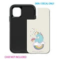 thumbnail image 2 of DistinctInk Custom SKIN / DECAL compatible with OtterBox Defender for iPhone 11 Pro (5.8" Screen) - Unicorn Rainbow - Magic Is All Around Us, 2 of 5