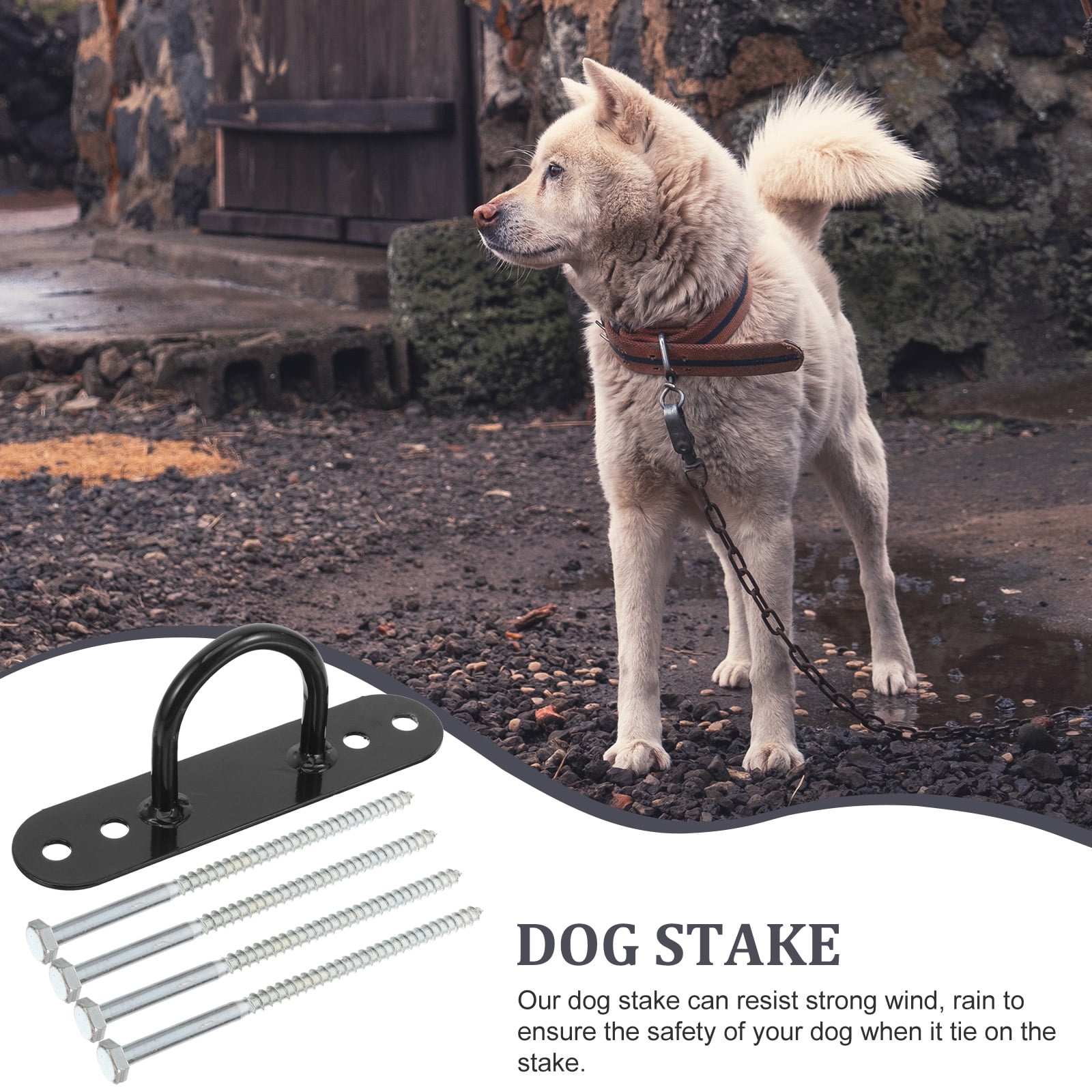 Dog Tie Out Stake Dog Leash Stake Heavy Duty Dog Anchor for Large Dogs Walmart