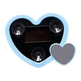 thumbnail image 3 of Colaxi Heart-Shaped LED Ambient Light for Cars. Romantic And Decorative Car Interior. Solar Powered to Create A Romantic Atmosphere. Light Blue, 3 of 7