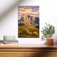 thumbnail image 2 of Lantern Press 12x18 Inch Premium Wood Sign, Ready to Hang Wall Decor, Guadalupe Mountains National Park, Texas, 2 of 4