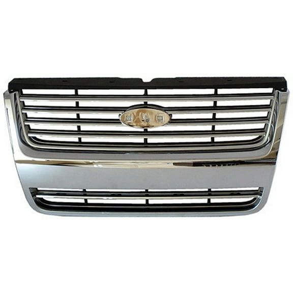 KAI New CAPA Certified Premium Replacement Front Grille, Fits 2006-2010 Ford Explorer
