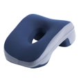 thumbnail image 3 of Almohada boca abajo, tamaño adulto, compacta, funda extraíble, práctica almohada para la siesta. azul oscuro, 3 of 8