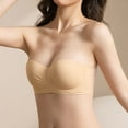thumbnail image 2 of XIYON Bras For Women Strapless Bra For Female Non Slip Push Up Wire Comfort Lift And Support Droop No Show Bandeau Bra Comfortable, 2 of 7