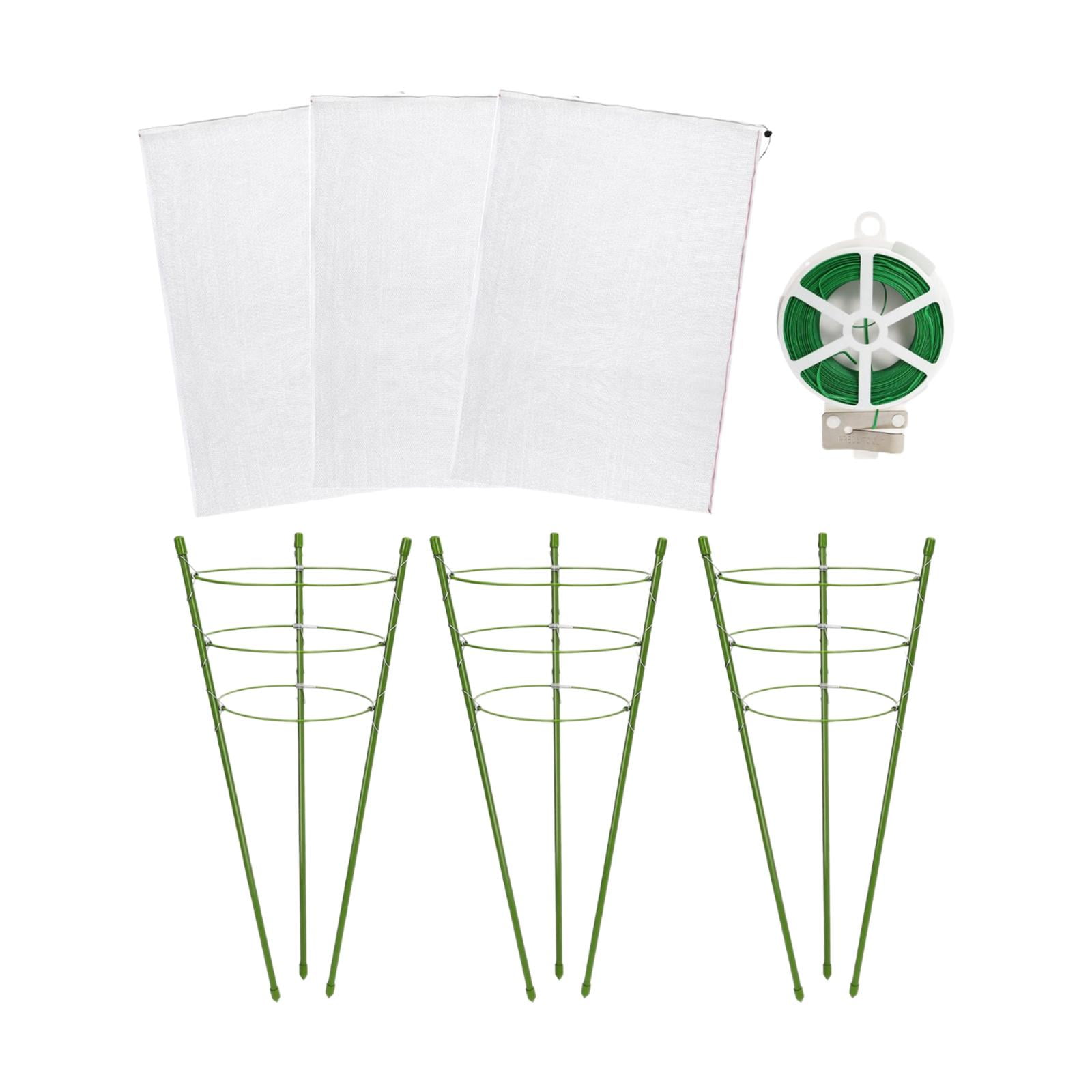 Gazechimp Tomato Cages for Garden Plant Support Stake for Cherry Flowers Balcony