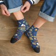 thumbnail image 3 of Naloa Marine Nautical Ankle Socks for Women Non Slip Socks No Show Socks Classic Low Cut Casual Socks Casual Socks, 3 of 7