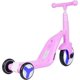 thumbnail image 2 of Scooter Infantil Multifuncional 3 en 1 para Niños Color Rosa | Montable Convertible en Patín, Triciclo y Bicicleta de Equilibrio para Niños y Bebés de 2 Años en Adelante| Incluye Luces y Sonido, 2 of 7