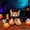A, variant on Orangide Halloween Decorations Teddy Bear Plush Toy Spooky Cute Ornament for Shelf Table Mantel Fall Home Deocr Gift for Kids