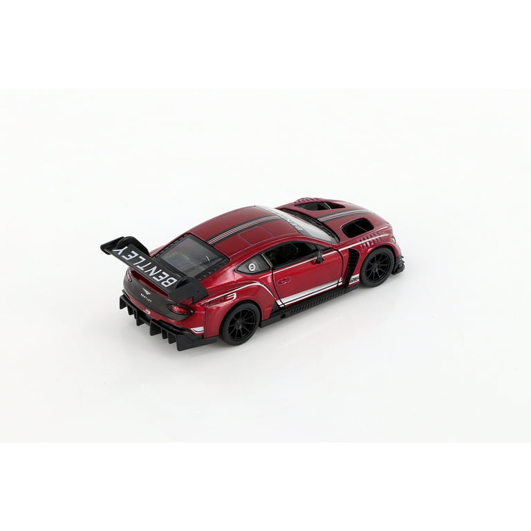 2018 Bentley GT3, Red - Kinsmart 5417D - 1/38 scale Diecast Model