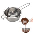 thumbnail image 5 of Hariumiu Stainless Steel Melting Pot for Wax Soap Chocolate 400/600ml Wax Melting Boiler Homemade Craft Gadget for Candle Making Baking, 5 of 7