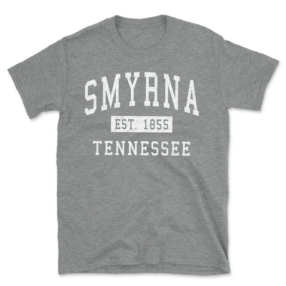 Smyrna Tennessee Classic Established Men's Cotton T-Shirt