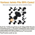 thumbnail image 2 of iSaddle Dash Cam Suction Mount - Windshield & Dashboard Suction Cup Mount Holder/w Various Joints for Yi/Rexing/Falcon/Old Shark/VANTRUE/KDLINKS/WheelWitness/.(99% On-Dash Cameras Suitable), 2 of 6