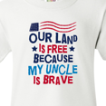 thumbnail image 4 of Inktastic Military Uncle Proud Nephew Freedom Youth T-Shirt, 4 of 5