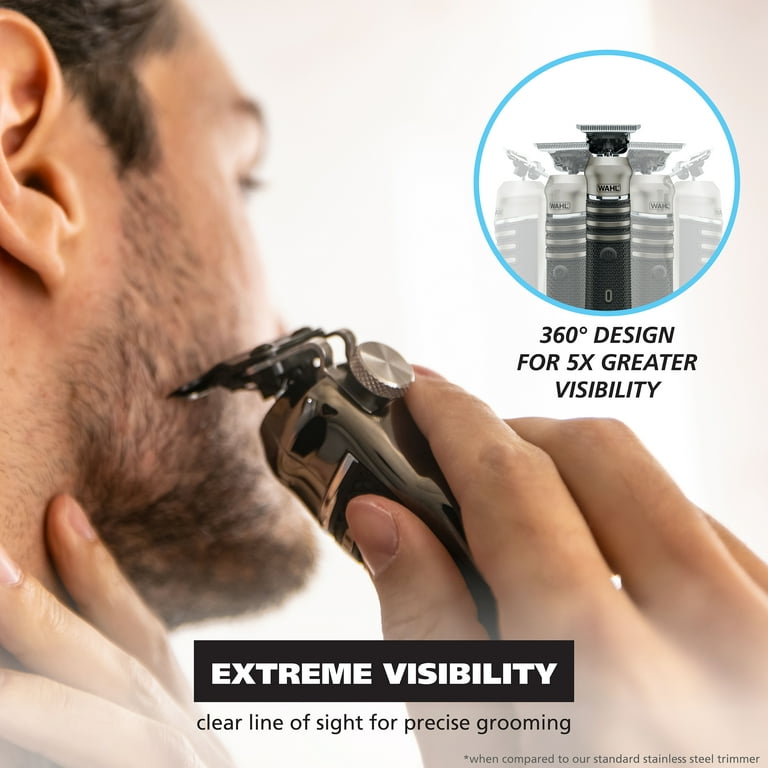 Wahl High Visibility All Metal Lithium Rechargeable Trimmer
