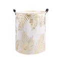 thumbnail image 1 of Cesto de ropa sucia UUJOLY plegable, impermeable, 50 x 40 cm, dorado, 1 of 7