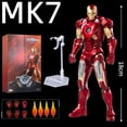 thumbnail image 1 of ZD-figura de acción Original de Iron Man, plataforma MK45, MK50, MK3, MK6, MK85, MK42, Iron Monger, juguetes coleccionables de leyendas de Marvel Fivean unisex, 1 of 2