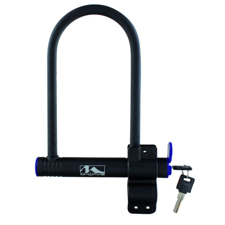Details about   2x Bike Folding Anti Theft Lock Safety Lock w/ Key with Mount Brackets 