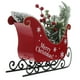 thumbnail image 5 of Trineo navideño GOOHOCHY con planta artificial, decoración navideña para mesa y hogar., 5 of 7