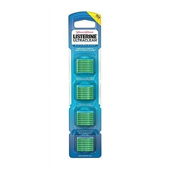 LISTERINE Ultraclean Access Flosser Refill, Mint Listerine