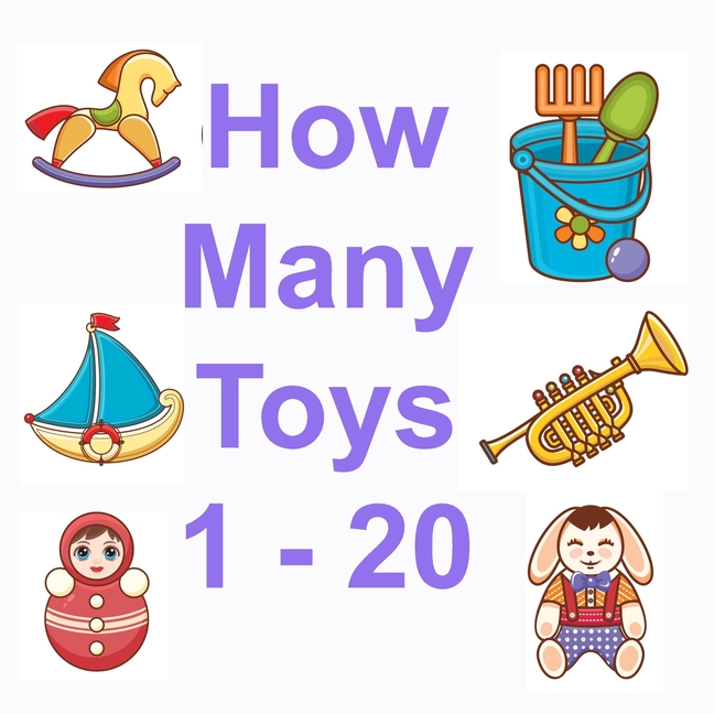 How Many? 1 20 How Many Toys 1 20 Picture Puzzle Book for Kids