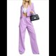 thumbnail image 1 of Conjuntos de 2 Piezas para Mujer: Blazer Elegante, Chaqueta, Pantalón Recto de Cintura Alta, Conjunto Informal de Negocios. Púrpura S, 1 of 10