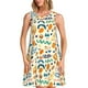 thumbnail image 1 of Fotbe Peanuts 8 Vestido de Verano sin Mangas para Mujer – Vestido Midi Línea A, Estilo Camiseta Floral, Vestido Playero Casual y Fluido, 1 of 7