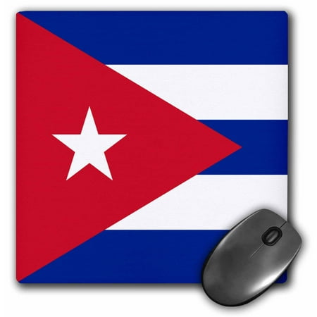 3drose Flag Of Cuba Cuban Blue Stripes Red Triangle White Star