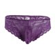 thumbnail image 3 of Bragas sexis de aspecto húmedo para hombre, lencería Sissy, lencería de encaje Floral con bolsa para bulto, calzoncillos de tiro bajo, suspensorio transparente, ropa interior, 3 of 5