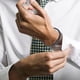 thumbnail image 2 of Pulsera magnética para hombre con imán de ojo negro y cuentas, pulsera magnética para cálculos biliares negros, 2 of 7