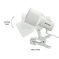 thumbnail image 4 of Globe Electric Jojo 5.5" Matte White Clip-Arm Desk Lamp, Bulb Included, 52965, 4 of 8
