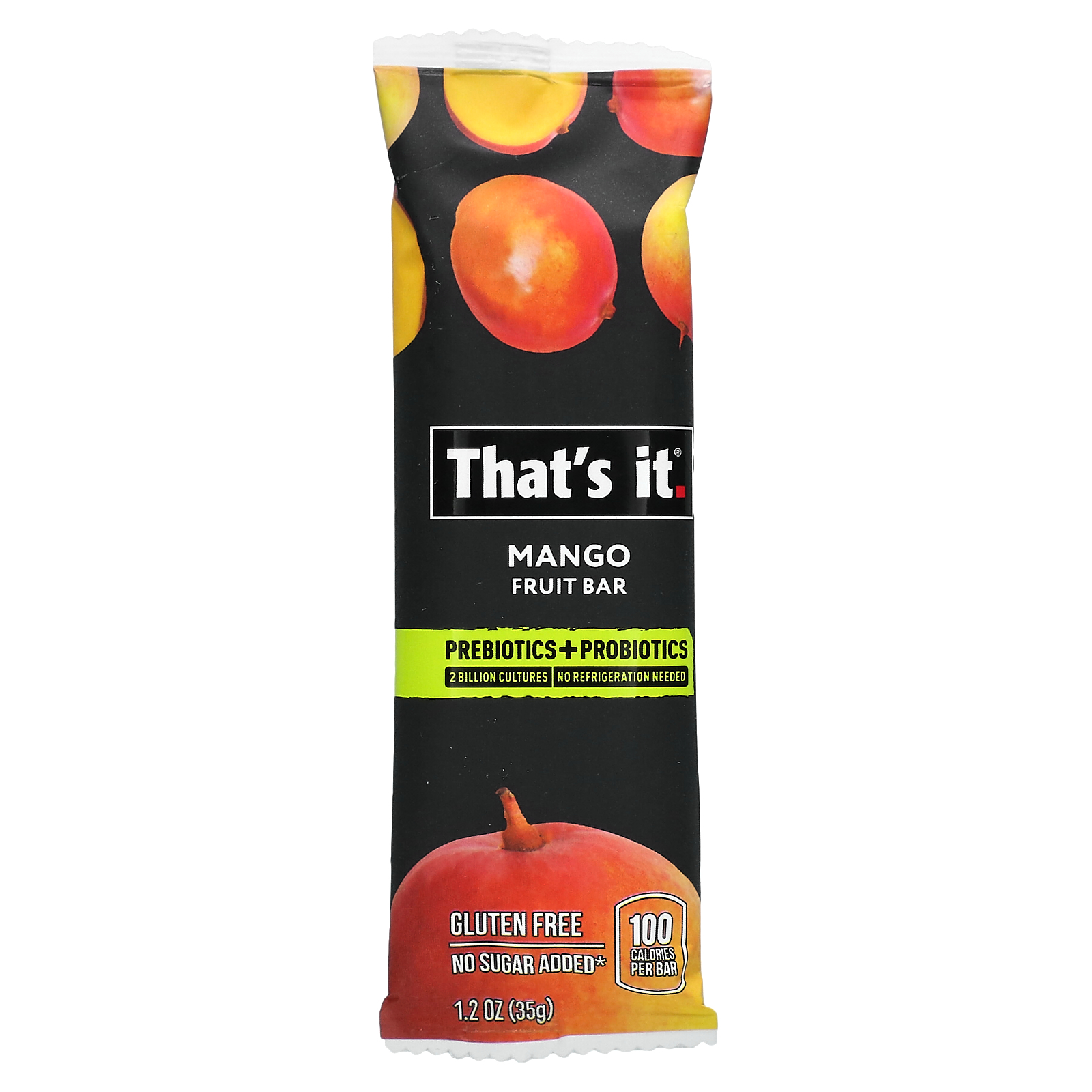 That's it. Apple + Mango Probiotic Bars (12 Pack)