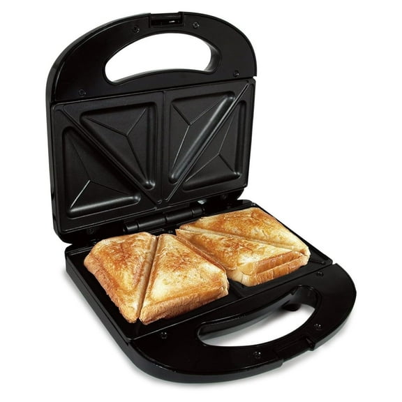 Panini Contact Grill Silver Metallic,Black,8 Inches,IM-286B