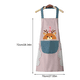 thumbnail image 2 of Mandil Delantal Multiusos Grueso Impermeable 2pcs Pvc Xtellar Rosa/azul, 2 of 3