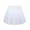 White, variant on Girls Tennis Skirt for Active Play Pleated Athletic Skort for Everyday Wear Casual Outings and Outdoor Adventures for Ages 1-14