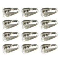 OUNONA DIY Necklace Clasp Connector Made from Durable Metal Material Silver Color for Jewelry Making Projects 200PCS