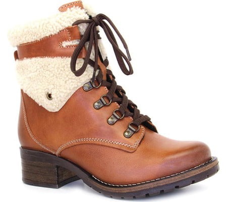 shearling boots with arch support