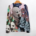 thumbnail image 2 of Terrifier Unisex Sweater Long Sleeve Fall Casual Crewneck Tops Pullover Active Streetwear Fashion Sweatshirt S, 2 of 6