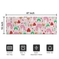 thumbnail image 5 of Pink Mushroom Cartoon Light Pattern Door Rugs,Washable Non Slip Door Mats Indoor,Decorative Door Mats,Entry Mat Indoor for Entrance,Bedroom,Kitchen,Bathroom,16"x47", 5 of 6