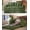 Green, variant on Oversized Convertible Sofa Bed, Lofka Fold Out Boneless Floor Corduroy Couch with 2 Pillows & Pockets for Apartment Living Room,No Assembly, Black
