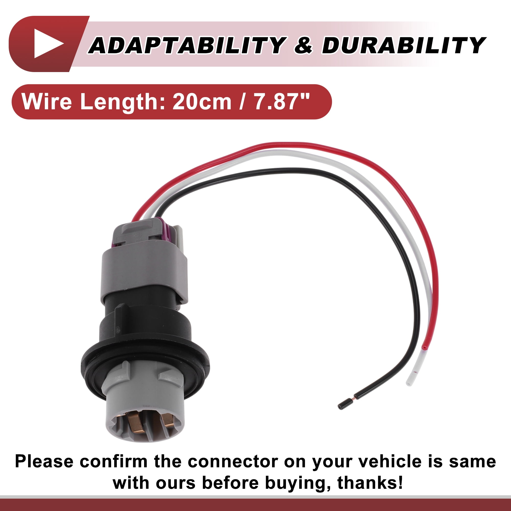 Unique Bargains Turn Signal Light Socket Wiring for Dodge for Ram 1500 09-12