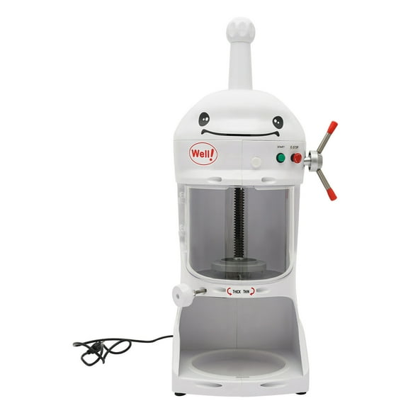 350W Commercial Ice Shaver Machine Electric Snow Cone Maker Crusher Low Noise