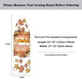thumbnail image 6 of HELLHERO Ironing Board Cover, Flat Decoration with Elastic Edge Standard Size, Perfect for Home Laundry Room, Ideal Gift for Craft Enthusiasts (Thanksgiving Day, 15" x 54"), 6 of 6