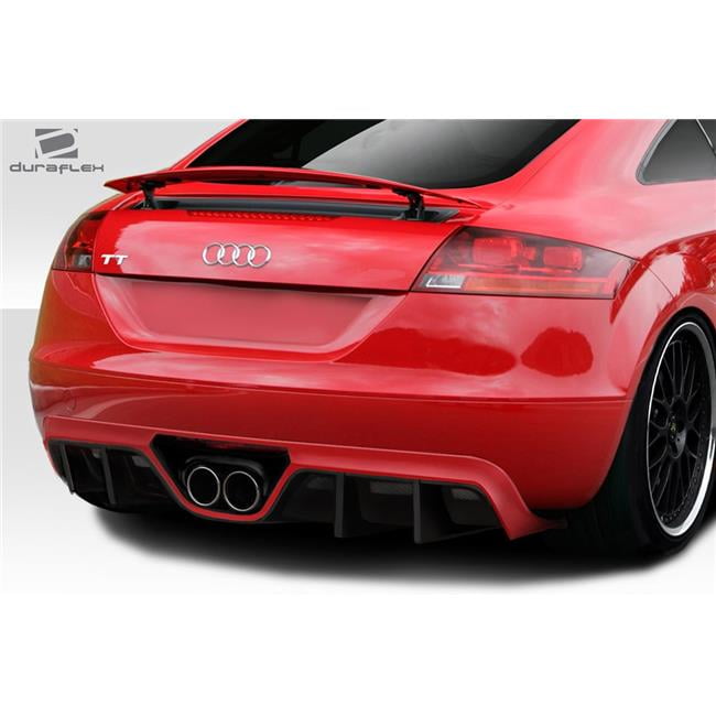 Duraflex 113525 20082015 Audi TT 8J TKR Rear Diffuser, Signature Black