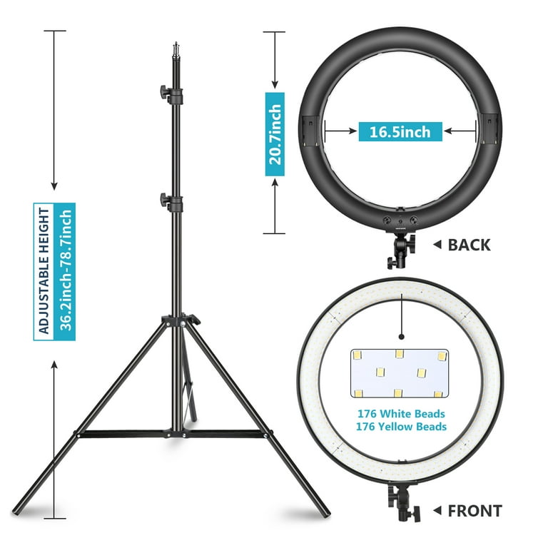 Tech-On-the-Go Neewer LED Ring Light Kit