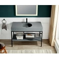 thumbnail image 6 of ANZZI Siena 48 in. Console Sink in Matte Black with Matte Grey Counter Top, 6 of 8