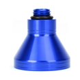 thumbnail image 4 of Blue Aluminum Oil Filler Funnel 20mm Universal Oil Catch Drain Motorcycle, 4 of 12