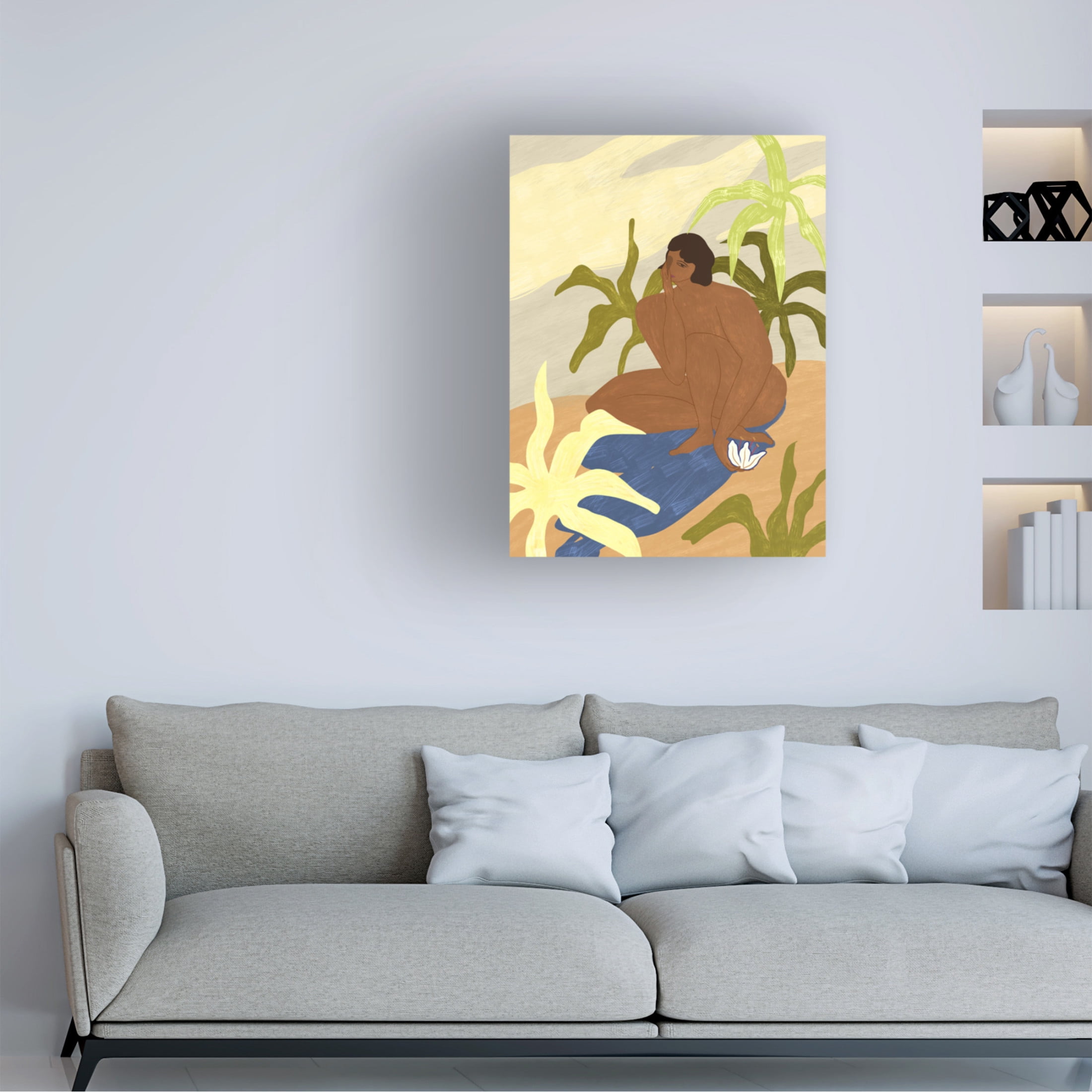 Trademark Fine Art Arty Guava Aunaturel Canvas Wall Art