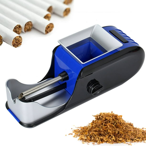 Máquina automática para liar cigarrillos eléctrica, fabricante de dispositivos, máquina automática para liar cigarrillos con inyector de tabaco, compatible con tubos de papel de cigarrillos King Size,