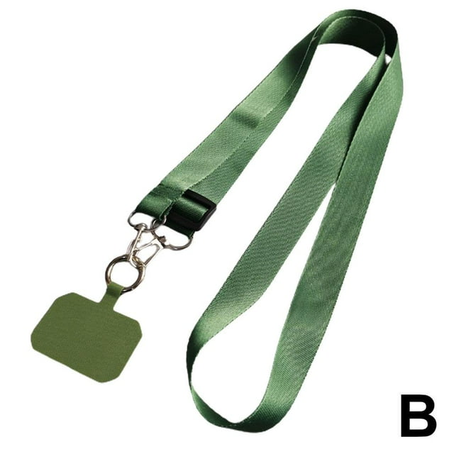 Universal Phone Lanyard Crossbody Patch Traveling Adjustable Cellphone Detachable Neck Hanging Rope Strap Smartphone