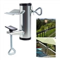 thumbnail image 2 of 2X Soporte para Sombrilla de Patio,Abrazadera para Sombrilla de Terraza,Abrazadera para Sombrilla de Patio,Abrazadera para Sombrilla de Balcón,Plata, 2 of 8